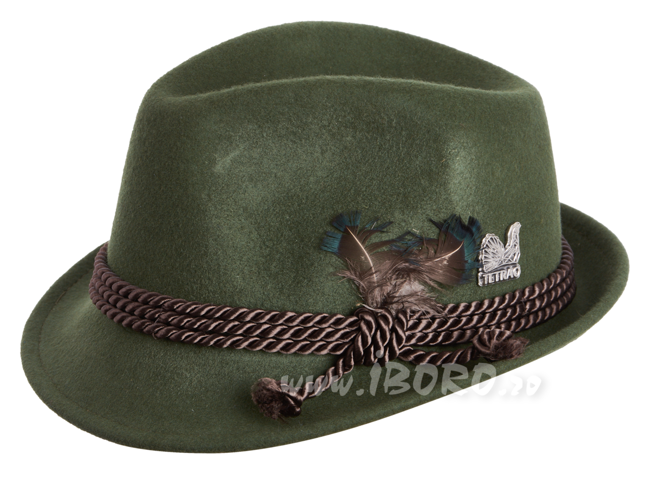 Pălărie vânătoare pentru copii TETRAO verde - maro | IBORO.ro