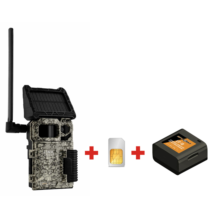 Cameră de vânătoare SPYPOINT LINK-MICRO S LTE + cartelă SIM și baterie GRATIS
