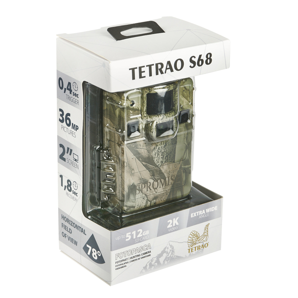 Camera de vânătoare TETRAO S68 36 Mpx 940 nm - video 2K 4