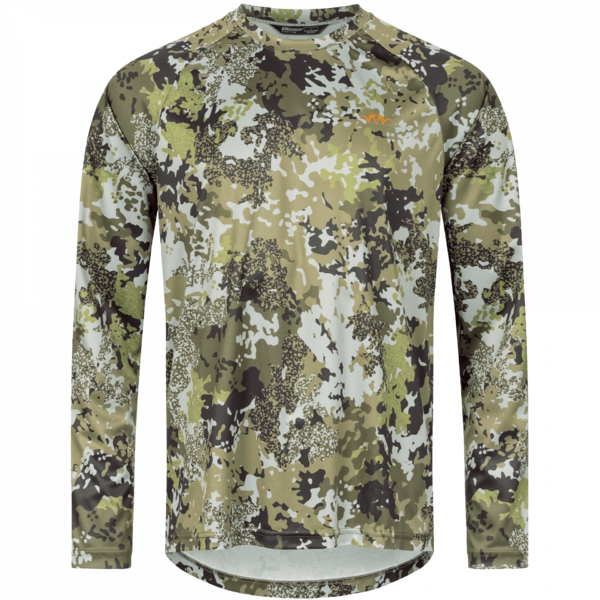 Tricou funcțional bărbați Blaser Long Sleeve Shirt HunTec Camouflage – mânecă lungă