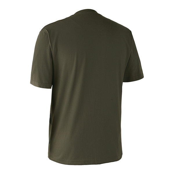 Tricou pentru bărbați Deerhunter cu mânecă scurtă - Bark Green  1