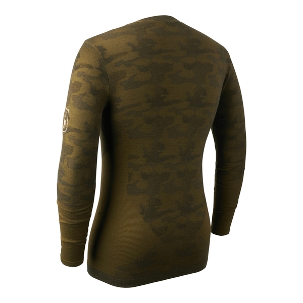 Lenjerie termică tricou pentru bărbați Deerhunter Camou Wool 1
