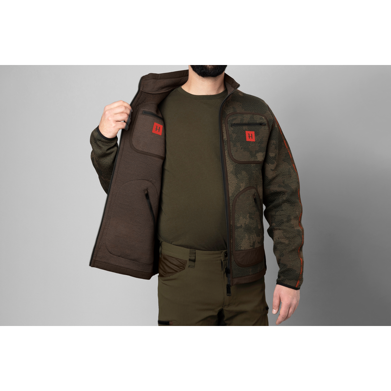 Jachetă bărbați reversibilă din flecee Härkila Kamko Pro Edition 3