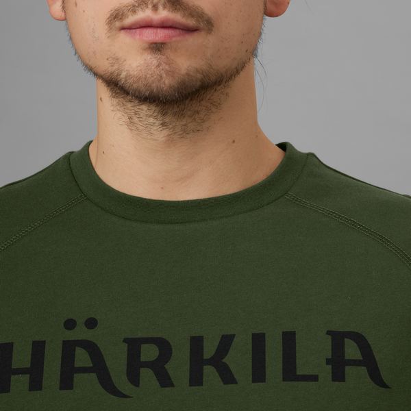 Set două tricouri bărbați Härkila Logo Duffel Green / Phantom 6
