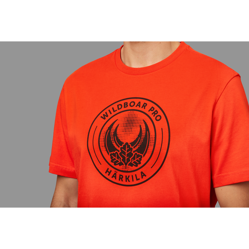 Pachet cu două tricouri Härkila Wildboar Pro S/S - Willow Green, Orange - ediție limitată 2
