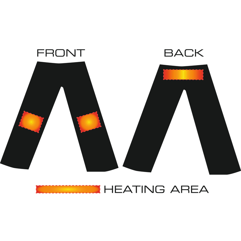 Pantaloni de corp încălziți Alpenheat Fire-Pantliners  1