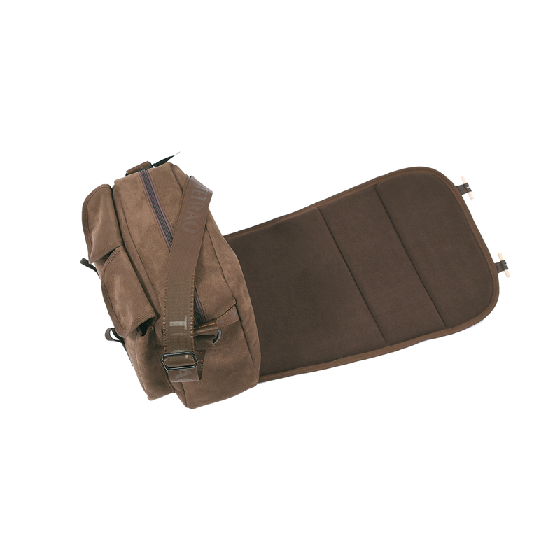Servietă pentru vânători TETRAO Luxury cu pernă pentru șezut încălzită 1