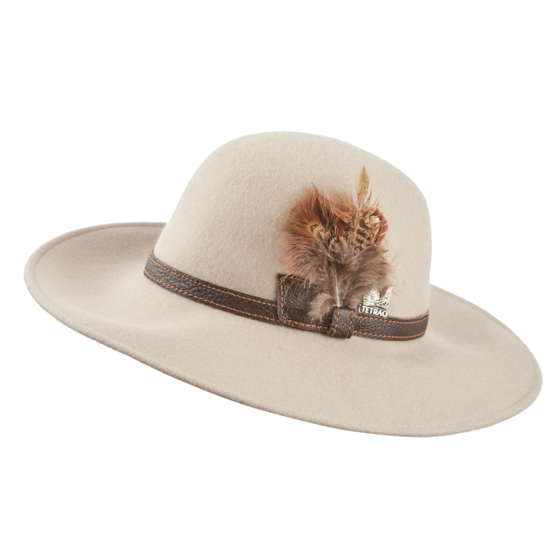 Pălărie de vânătoare pentru damă TETRAO - bej