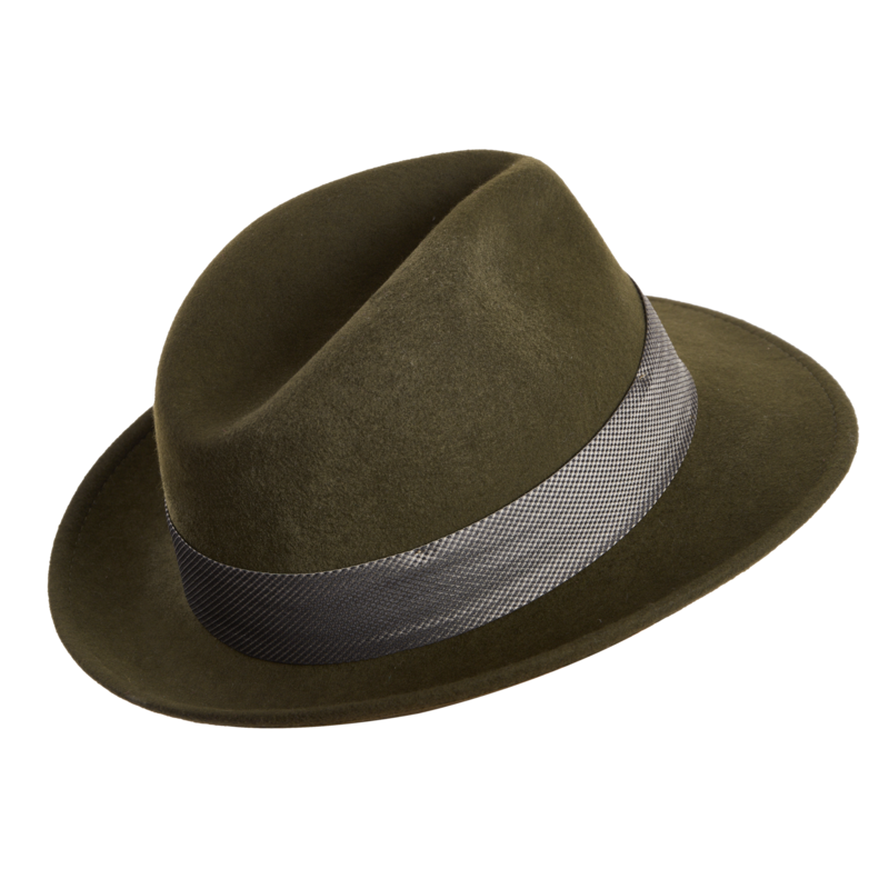 Pălărie de vânătoare TETRAO - cu bandă ripsată - verde 1