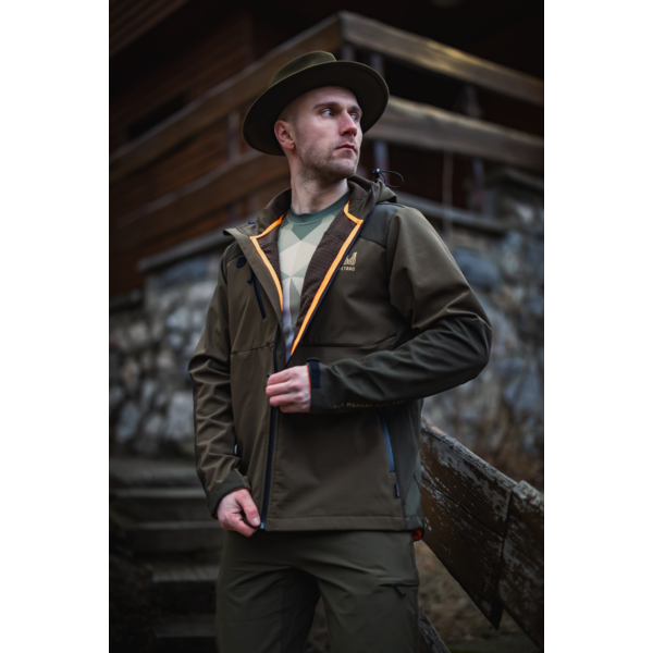 Jachetă de vânătoare bărbați TETRAO Alpinia cu membrană 16