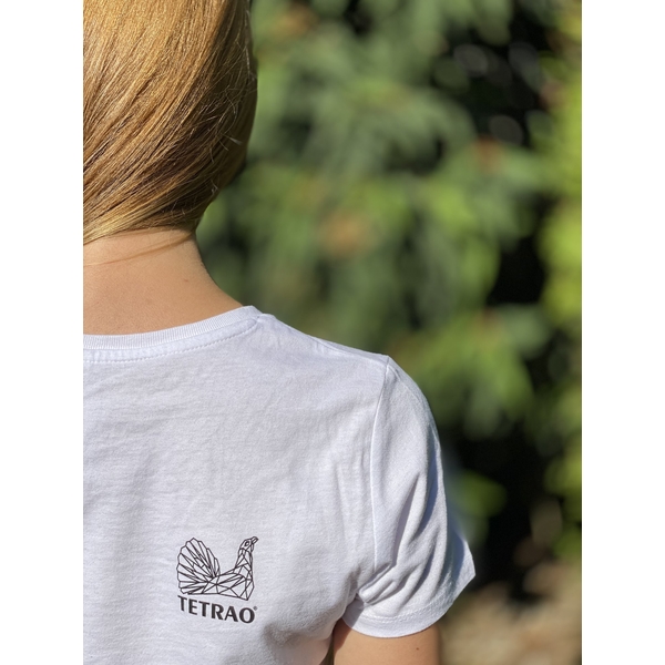 Tricou de vânătoare pentru dame TETRAO vânători pasionați - alb 7