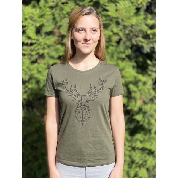  Tricou de vânătoare pentru dame TETRAO vânători pasionați - verde 5