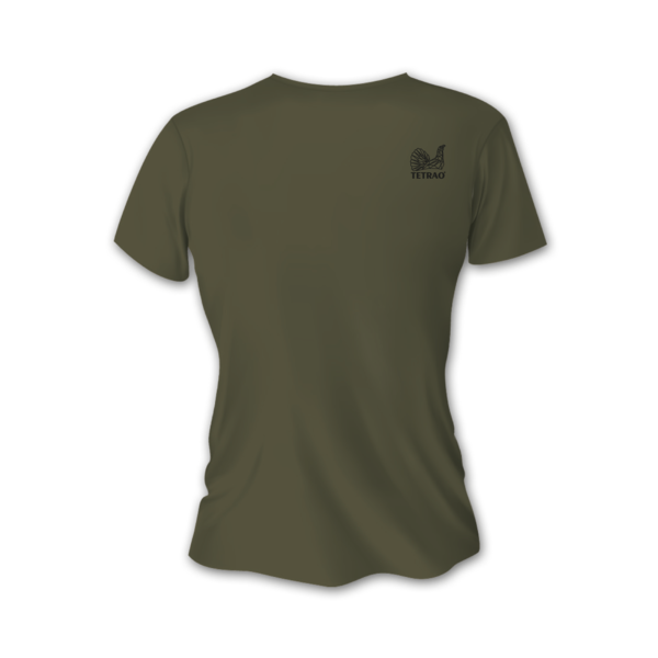  Tricou de vânătoare pentru dame TETRAO vânători pasionați - verde 3