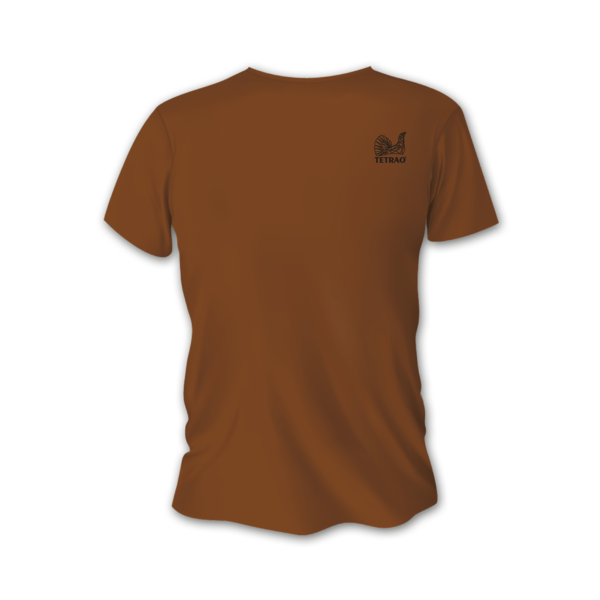 Tricou vânătoare de bărbați TETRAO mistreț mare - maro 1