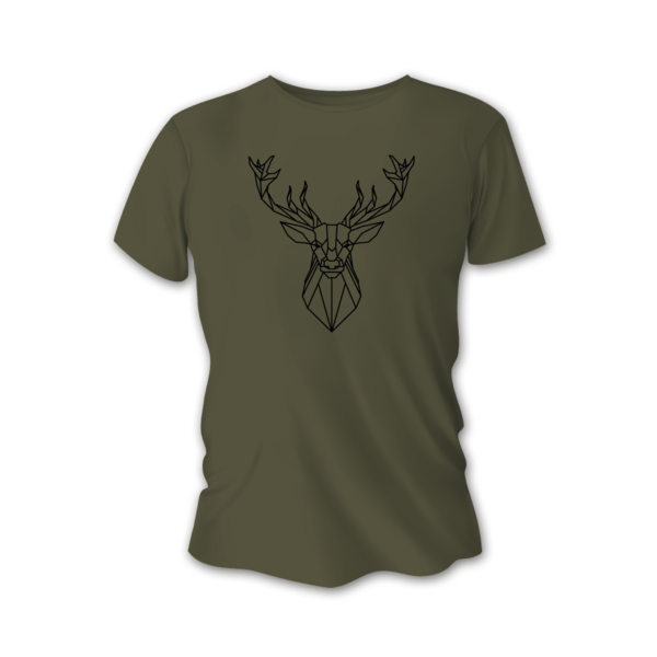  Tricou de vânătoare pentru bărbați TETRAO vânători pasionați - verde