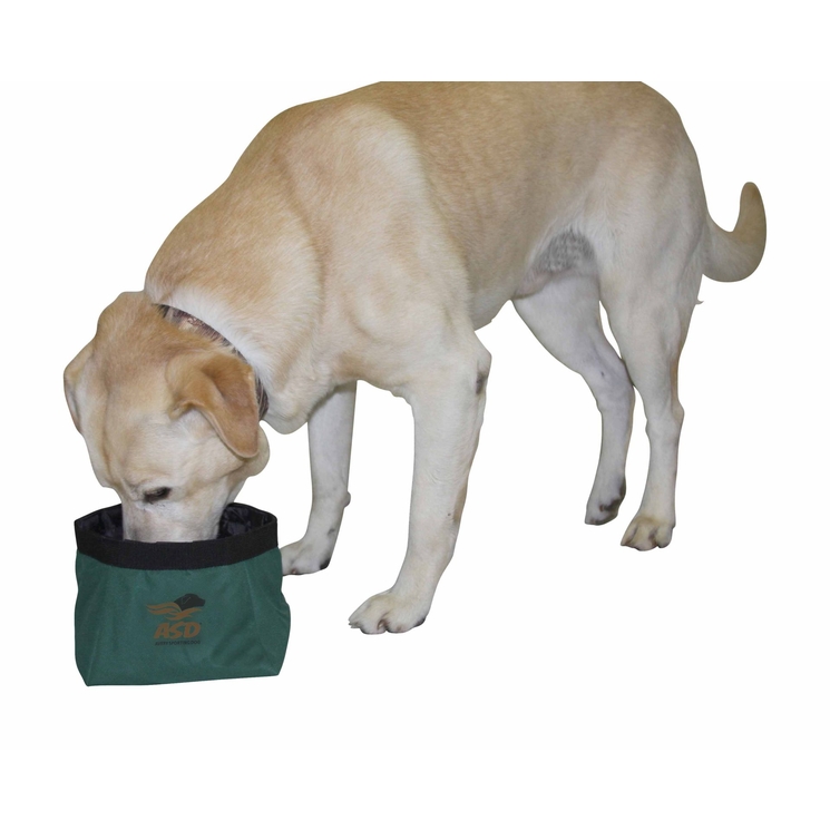 Bol pliabil pentru câini ASD – verde 1