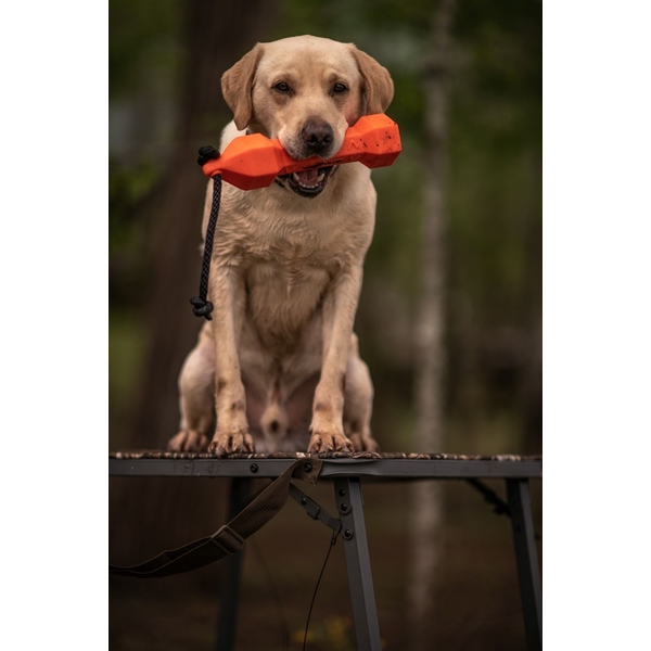 Jucărie cauciuc de dresaj pentru câine – portocaliu 2