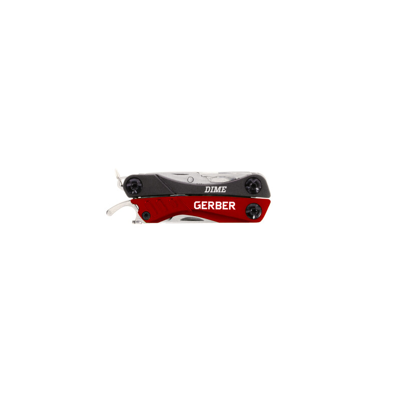 Clește multifuncțional Gerber Dime Mini Multi-Tool Red Clam 1