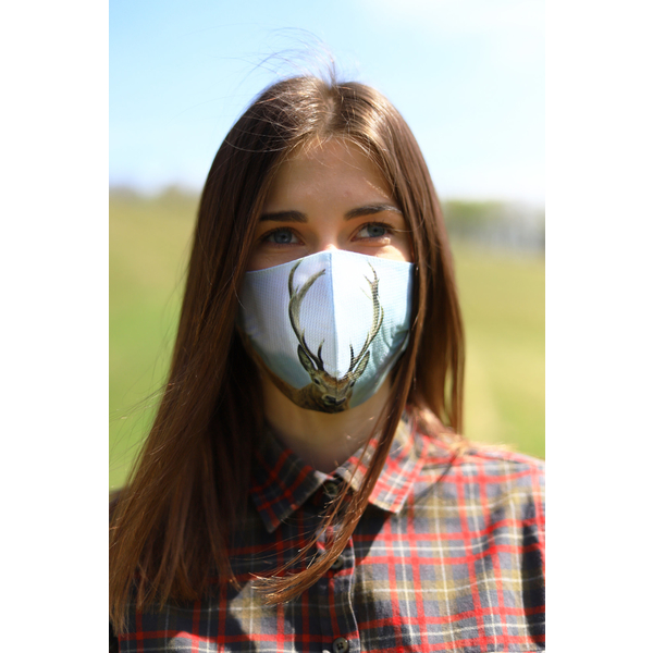TETRAO mască facială de protecție din bumbac - cerb