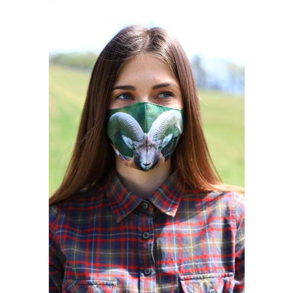TETRAO mască facială de protecție din bumbac - muflon 2