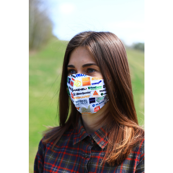 TETRAO mască facială de protecție din bumbac - mărcile publicitare IBO