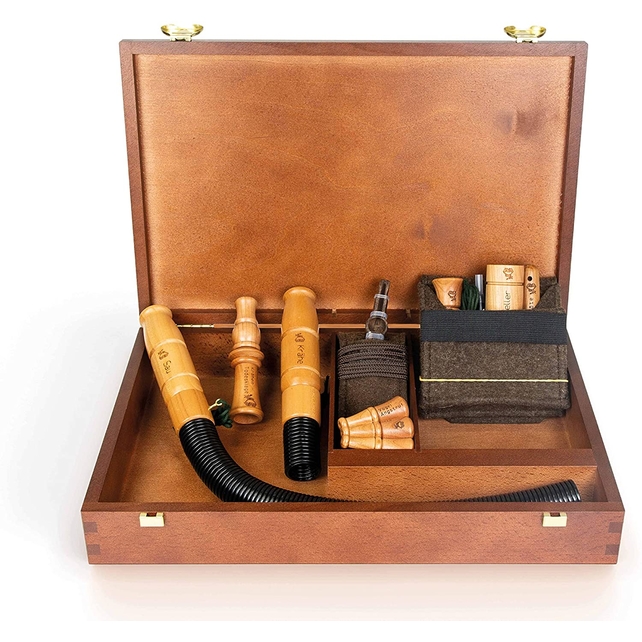 Set cadou premium de chemători Weisskirchen în cutie de lemn