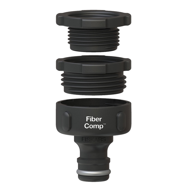 Racord robinet FISKARS FiberComp, multi G1/2", G3/4", G1" (21 mm, 26,5 mm, 33,3 mm) 1