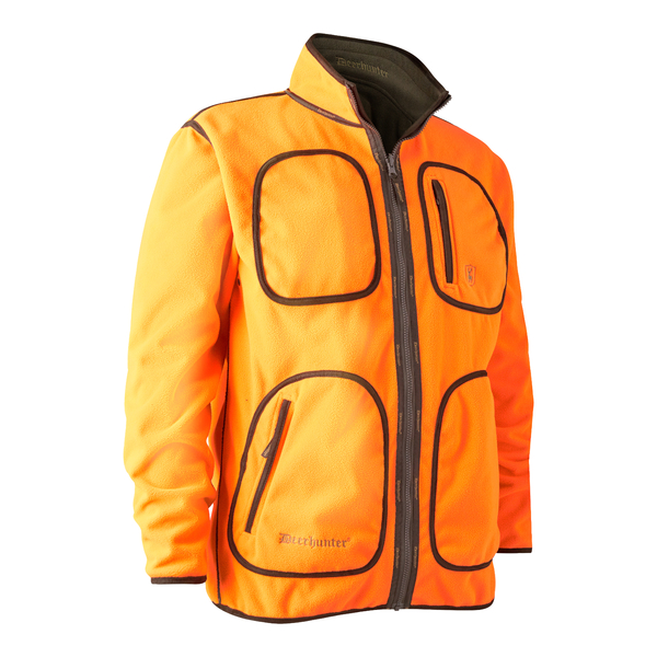 Jachetă cu două fețe bărbați Deerhunter Gamekeeper Bonded reversible Orange