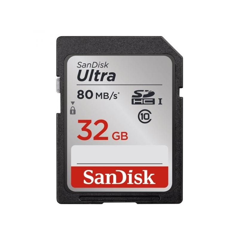 Card de memorie SanDisk Ultra SDHC 32 GB 80MB/s Class 10 UHS-I