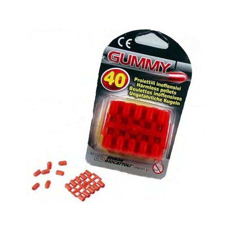 Gummy - gloanțe de cauciuc 40 buc