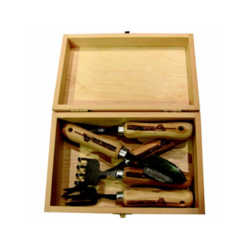 Cutie din lemn pentru unelte Bonsai KRUMPHOLZ