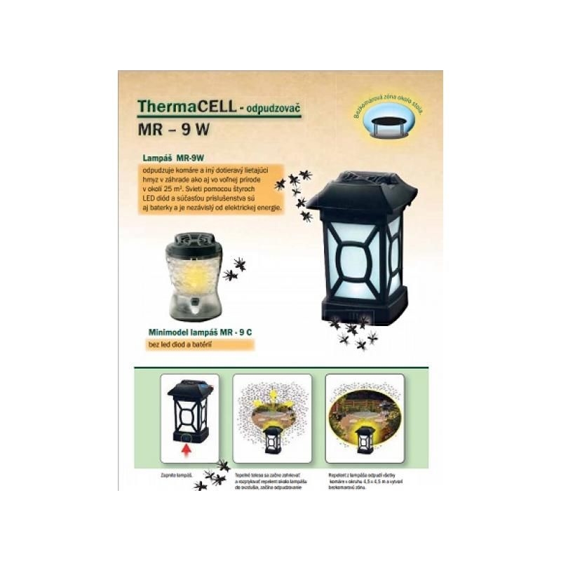 Dispozitiv anti țânțari Thermacell MR-9W lampă 2